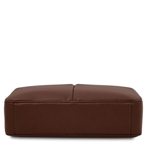 Treviso - Leather laptop briefcase